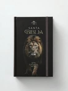 BERACA RVR60 Lion Of Judah Bible, Hardcover, Pocket Size, 12 Point - Single Book - View 1