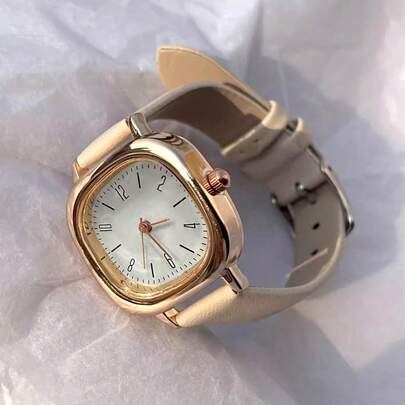 Bu tek parçalı saat, kadınlar için şık ve rahat bir PU kayışlı saat, hem erkekler hem de kadınlar için kuvars mekanizmalı bir saat ve partiler, festivaller, düğünler ve günlük kullanım için uygun, gündelik bir öğrenci saatidir. Okula dönüş sezonu, mezuniyet sezonu ve Şükran Günü'nde kadınlar için en iyi hediyedir.