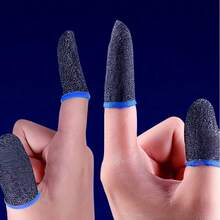 10/20/30/50pcs Gaming Finger Sleeves. Comfortable Fit, Anti-Slip, Sweat-Proof, And With Sensitive Touch Control. A Must-Have For Mobile Game Operation. Wear-Resistant And Breathable. Unisex Gaming Accessory. - Multicolor - View 7