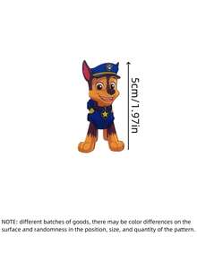 7/8/9pcs Paw Patrol Refrigerator Magnets/Stickers Ideal For Photo Wall Plant Board And Reminder Notes Perfect Home Decor For Kitchen Adding Fun To Refrigerator Or Magnetic Surfaces - Multicolor - View 3