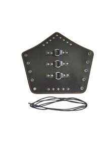 1 chiếc Giáp tay thời Trung cổ Phục hưng, Hiệp sĩ Chiến binh Viking Cổ điển, Vòng đeo tay bằng da PU, Trang phục nam, Đồ dùng cho bữa tiệc LARP, Cosplay, Phụ kiện biểu diễn sân khấu, Halloween - A - Xem 8
