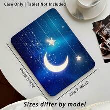 Ốp bảo vệ máy tính bảng Moon1pc kèm chân đế, tương thích với Honor Pad 8/9/10, Honor GT 11.5inch/X7/X8A/X9/X8Pro/X9Pro/V9/V8 Pro, MatePad SE 11inch/MatePad 11inch/11.5inch, MatePad Pro, cũng như các mẫu Apple thế hệ thứ 10/11 năm 2025 (A16). Có thể gập lại chống cong vênh, các góc được gia cố bằng silicon, tự động bật/tắt màn hình, khe cắm bút tích hợp, chân đế điều chỉnh nhiều góc độ - Bảo vệ hoàn hảo hàng ngày, món quà lý tưởng. - Nhiều màu - Xem 3