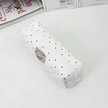 1 Hộp bút vải canvas chủ đề Miffy | Hộp bút in hình chú thỏ dễ thương chấm bi | Chất liệu bền, có khóa kéo | Hộp đựng văn phòng phẩm tối giản, thích hợp sử dụng hàng ngày, làm quà tặng cho học sinh, phần thưởng trong lớp học, quà tặng giữa bạn bè. - Nhiều màu - Xem 4