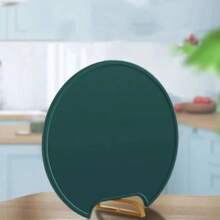 Tábua De Corte Antibacteriana À Prova De Mofo 30cm Com Suporte Em Pé Para Cozinha (9638) - Verde - Visão 2