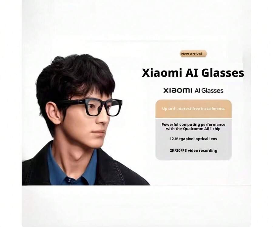 Xiaomi 小米 MI AI眼鏡 彩色變色 智慧拍照眼鏡 藍牙語音通話眼鏡 攝影翻譯眼鏡
