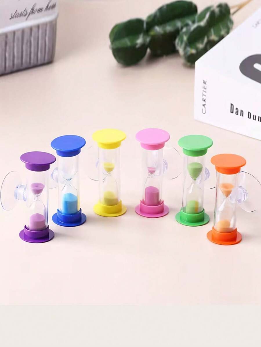 3 buah sikat gigi mini 2 menit dengan pengisap, cocok untuk menyikat gigi, aktivitas kelas, dan permainan. Sikat gigi mini ini terbuat dari plastik dan dapat diputar. - MultiWarna - View 1