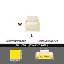 1PC Modern Minimalist Flannel Straight Stripe Sofa Cushion, Pet-Friendly 1-4 Seater Modular Sofa Protector, Suitable For Living Room, Bedroom, Study Decor, Machine-Washable Sofa Slipcover. - Multicolor - View 28