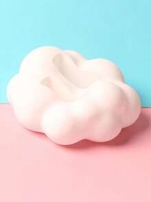 1pc Cloud-Shaped Remote Control Storage Box, Remote Control Holder, Suitable For TV Remote Controls, Air Conditioner Remote Storage, Desktop Art Ornament, Living Room Decoration - Multicolor - View 10
