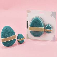 XIALIFANG Deux nettoyants : Ensemble de gros œuf doré et petit œuf doré. Utilisé pour enlever le maquillage, les masques de boue et nettoyer le visage. Fonctionne avec l'éponge de nettoyage pour créer une mousse riche. Ensemble d'éponges de nettoyage fines et amicales pour la peau - Multicolore - Voir 12