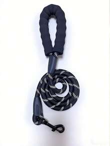 Adjustable Pet Collar & Leash Set, Reflective Pet Oxford Vest With Front & Rear Control Handles, Durable, Comfortable, Non-Choking Design Pet Vest, Adjustable Reflective Pet Chest Harness, Vest-Style Chest Harness, Ideal For Training, Walking, Outdoor Adventure - Available In Multiple Sizes For Small, Medium, Large Pets, Dog Supplies, Dog Harness, Cat Supplies - Black - View 9