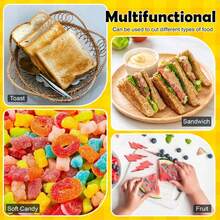 Set de 4 cortadores de galletas con forma de rayo, molde de acero inoxidable, herramientas de repostería DIY adecuadas para glasear galletas, fondant, pasteles, arcilla, cortar frutas - molde de repostería esencial para fiestas temáticas, Pascua, Eid, eventos religiosos y el Día de San Patricio - Plateado - Ver 7