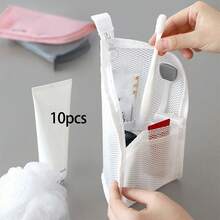 Túi đựng đồ vệ sinh cá nhân trong suốt, tách biệt khô và ướt, túi đựng mỹ phẩm lưới EVA trong suốt, túi đựng đồ vệ sinh có khóa kéo, túi đựng mỹ phẩm du lịch, quà tặng. - Nhiều màu - Xem 18