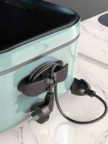1个/2个/4个/8个/10个装厨房电线整理器，家用电器电线固定器，插头固定器，绕线器，电源线管理工具 - 彩色 - 查看 1