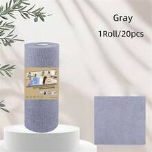 1 Roll (20pcs) Reusable Ultra-Fine Fiber Towels - High Absorbency, 20x20cm, Scratch-Resistant, Machine Washable, Multi-Purpose Towels, Suitable For Home, Kitchen, Dining Room, Bathroom, Room, Car Detailing Cleaning, Kitchen Cleaning Cloth, Bathroom Cleaning Cloth, Stove Cleaning Cloth, Car Cleaning Cloth, Kitchen Supplies, Bathroom Supplies, Car Supplies, Cleaning Supplies, Women's Gifts - Hand-torn Rag - View 11