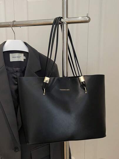 Neue Ankunft Luxus einfarbige vielseitige Damen Schultertasche