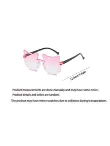 6pcs Cat Shaped Party Glasses, Funny Eyeglasses For Adults, Carnival Accessories Suitable For Carnival, Pool Party, Gift, Party, Wedding, Bachelorette Party, Music Festival, Masquerade Photo Props - Multicolor - View 9