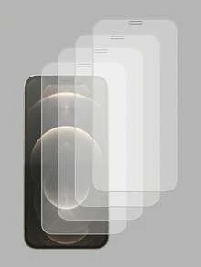 4 sztuki hartowanego szkła ochronnego na ekran do 'a 14 Pro Max/14 Pro/14 Plus/16 Pro/16 Pro Max/16 Plus/15 Pro/15 Plus/13 Pro Max/13/12/11/17/17 Air/17 Pro/17 Pro Max/17e, dwuwarstwowa konstrukcja, twardość 9H, rozdzielczość 99,99%, kompatybilne z etui na telefon, idealne jako prezent urodzinowy z zabezpieczeniem przed zarysowaniami dla rodziny i przyjaciół - Przezroczysty - Zobacz 24