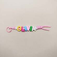 [Custom] 1pc Handmade Woven Keychain, Colorful Acrylic Letter Beads, Handmade Woven Knot, Customizable Letters, Minimalist Style, Back To School/Birthday Gift - Letter Keychain - View 24