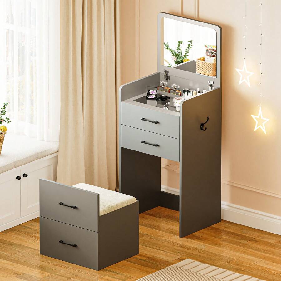 Gurexl Vanities & Vanity Benches - 灰色 - 查看 1