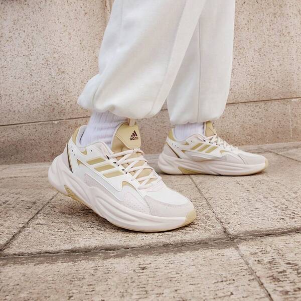 Adidas Giày thể thao đế cao kiểu cổ điển OZWAVE "Bobo Shoes", giày thể thao thường ngày.