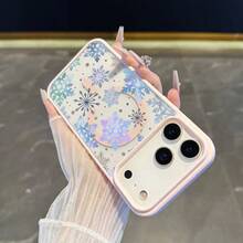 Phone Case - Magnetic Case With A Glittery Snowflake Design, Designed For Various  Models, Including The Latest Pro And Plus Versions. This Full-Coverage Protective Case With A Cartoon Design Is Both Practical And Stylish. - 灰色 - 查看 2