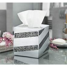Car Tissue Box - Silver Gray - View 2