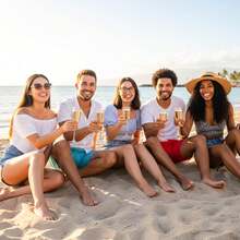 5盎司（约141.7克）耐用可重复使用的带柄香槟杯 - 现代时尚，是日常居家、婚礼、烘焙、饮酒、派对的理想之选（透明） - 查看 6