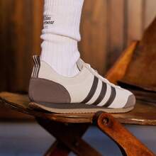 Adidas VS JOG 2.0 “冰淇淋T字形运动鞋” 男士轻便休闲运动鞋，送给男朋友的绝佳礼物 - 杏色 - 查看 8