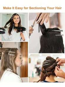 30 chiếc kẹp tóc chuyên nghiệp dùng trong salon, kẹp tóc kim loại uốn xoăn, kẹp tạo độ phồng chân tóc, dụng cụ tự làm tóc, phụ kiện tóc, đồ trang điểm cần thiết, kẹp tóc không tạo nếp, dụng cụ tạo kiểu tóc. - Nhiều màu - Xem 4