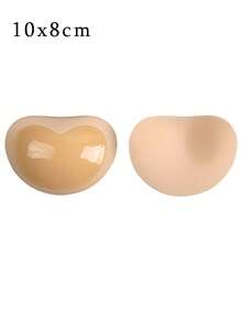 2pcs Soft & Breathable Adhesive Bra Pads, Comfortable Padded Inserts To Lift And Support Bust, High Elasticity Material For Sports, Yoga, Party, Photography, Backless Dresses, Swimwear - Multicolor - View 7