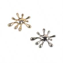 European And American Vintage Firework-Shaped Brooch For Women, High-End, Elegant, Versatile, Smooth Metal Suit Jacket Pin,  Brooch - Trắng K - Xem 5