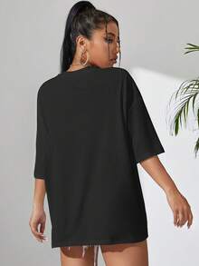Women T-Shirts - Black - View 4