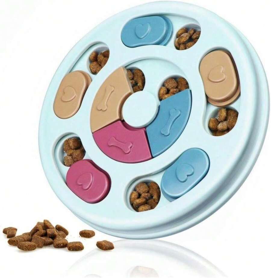 Joansan Dog Puzzle Toys, Interactive Dogs Game, Pets Enrichment Toys For Puppy Mentally Stimulating Feeding Dispenser Dog Treat Puzzle Feeder For Small,Medium And &Amp; Large Dogs Brain Training - ColorA - View 1
