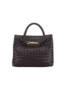 Ladies Fashion Weaving Pattern Handheld Bucket Bag, Brand Bag Elegant Ladies Handbag, Elegant Gift Bag, Luxury Ladies Handbag, Chic Ladies Crossbody Bag, Ladies Shoulder Bag, Suitable For Girls, College Students, Office Ladies, Middle-Aged Mothers For Daily Commuting, Shopping, Shopping, Office, Class, Party, Dating, Dinner Bag For Outdoor Play - Multicolor - View 2