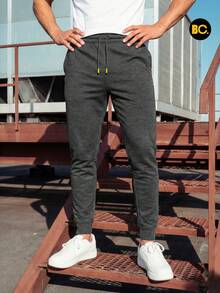 Big City Men Sweatpants - Dark Grey - View 4