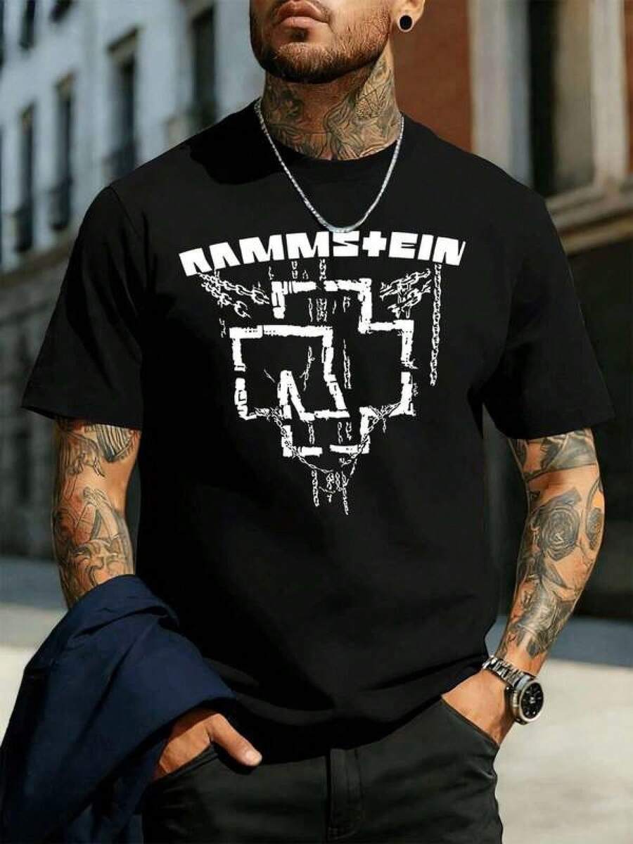 Men T-Shirts - Black - View 1