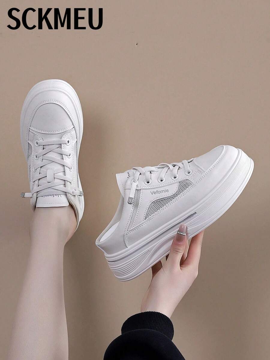 SCKMEU Women's Spring New Slip-On Slippers, Lightweight Comfortable Classic Versatile Fashionable Casual Outdoor Slippers
