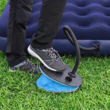 Portable Foot Air Inflator Manual Step Inflator For Air Mattress, Sports Balls, Pool Floats & Camping Inflatables - Multicolor - View 4