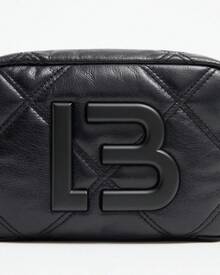 Single-Sided Crossbody Bag With Embroidery - Versatile Embroidery - PU 繡花黑色 - 查看 2