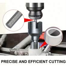 Bộ ba dụng cụ ren ống, thích hợp để gia công ren trong và ngoài ống PPR 1/2 inch, bao gồm mũi khoan ren và dụng cụ có băng keo bịt kín. - Nhiều màu - Xem 5