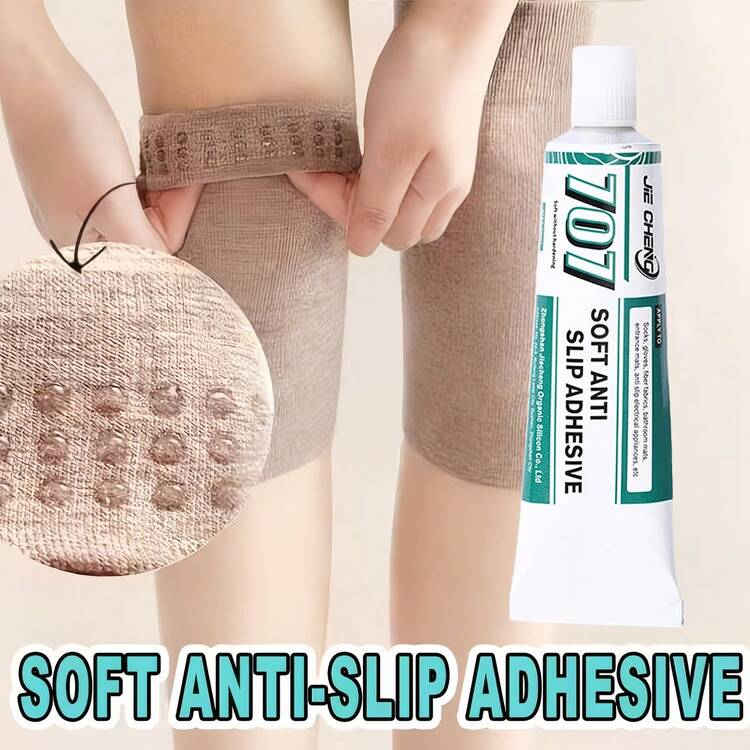 1 Set/2 Sets Anti-Slip Soft Gel Shoe Grips, Adhesive + Accessories, Increase Friction, Prevent Socks Slipping, High Heels Falling Off, Quick Drying, Enhanced Anti-Slip Effect, Durable, Instant Grip, Suitable For: Elderly, Patients, Disabled. -Easy To Use, Instant Grip, Suitable For Slippery/Rainy/Icy Conditions -Long-Lasting Wear-Resistant Formula - Multicolor - View 3