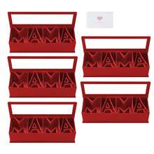 Premium Red Butterfly Gift Box 17.36x5.63x4.33 Inches, High-Quality Cardboard For Weddings, Anniversaries, Birthdays, Valentine's Day, And Special Occasions - View 17
