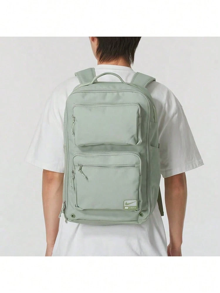 Ba lô Nike Unisex, mẫu mới mùa hè 2026, thích hợp cho thể thao, tập luyện, du lịch, đi làm, mã sản phẩm FN4106-370. - màu xanh lá - Xem 1