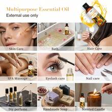 LZJV 100ml/30ml Aceite Esencial de Fragancia de Naranja Dulce, Aceite de Naranja Dulce, Apto para Difusor de Aromaterapia, Humidificador, Fabricación de Jabón/Velas, Unisex, Regalo Ideal - aceite esencial de naranja dulce - Ver 9