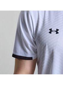 Under Armour 男女通用T恤，2026夏季新款足球训练运动跑步健身透气短袖T恤 25500522-100 - 白色 - 查看 8