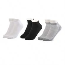 5 Paar Damen Sommer Schwarz Weiß Grau atmungsaktive Mesh Bootsocken (erhältlich in 20/12/10/5/4/3/1 Paaren) - Weiss - Übersicht 11