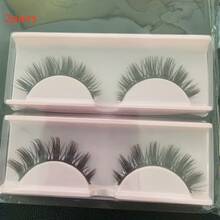 2 Pairs Russian Volume Style False Eyelashes, D Curl Thick & Curly, High Quality Self-Adhesive Eyelash Extensions, Popular Item - Black - View 7