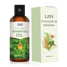 LZJV Premium Peppermint Essential Oil, Suitable For Cleaning, Purifying, Aromatherapy, Facial, Body & Nail Care, Candle & Soap Making, DIY Fragrance - 100ml/30ml - Peppermint Essential Oil - View 3