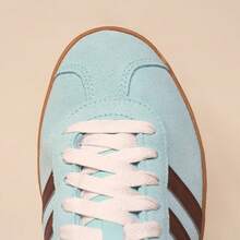 Giày thể thao cổ điển VL COURT CLASSIC "T-Toe" kiểu retro, giày thường ngày. - Màu xanh bạc hà - Xem 10