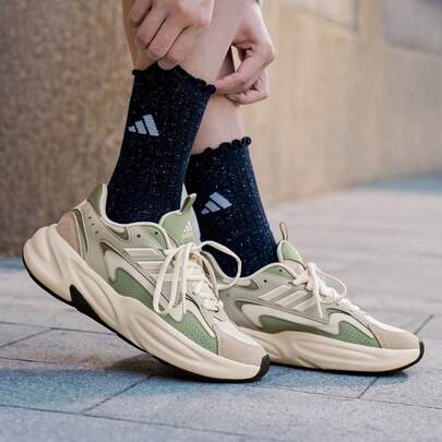 Adidas Giày thể thao đế dày kiểu cổ điển OZWAVE "Bobo Shoes", giày thể thao thường ngày.